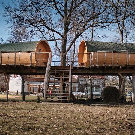 Viking Houses Strnadovsky Mlyn Jesenice  エクステリア 写真